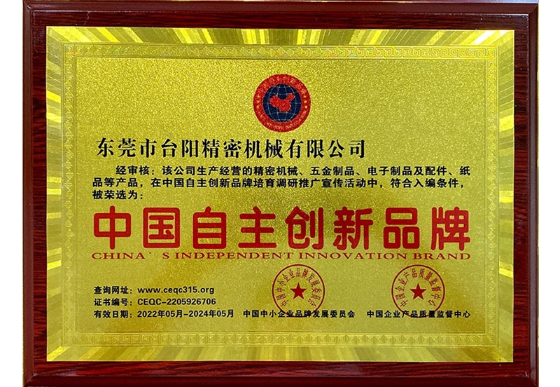 中國自主創新品牌